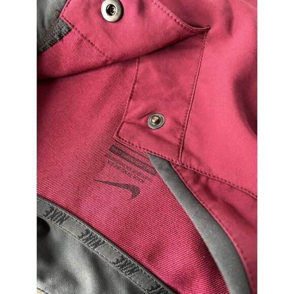 Nike NFL Cardinals Short Sleeve Pullover Wind Breaker Elastic Pockets Button XXL - Picture 6 of 7